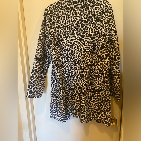 Animal Print long blazer - Picture 4 of 4